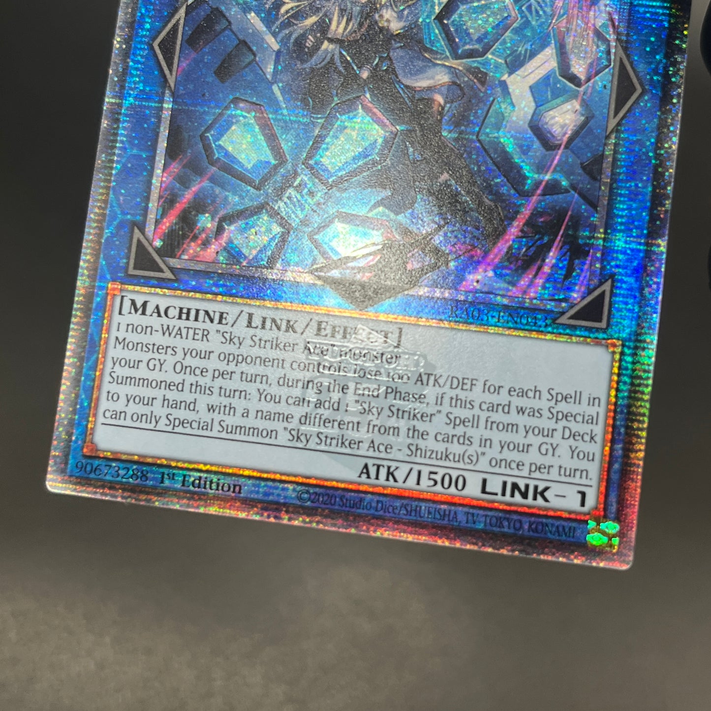 遊戯王　閃刀姫－シズク/クオシク/英語/1st/EU