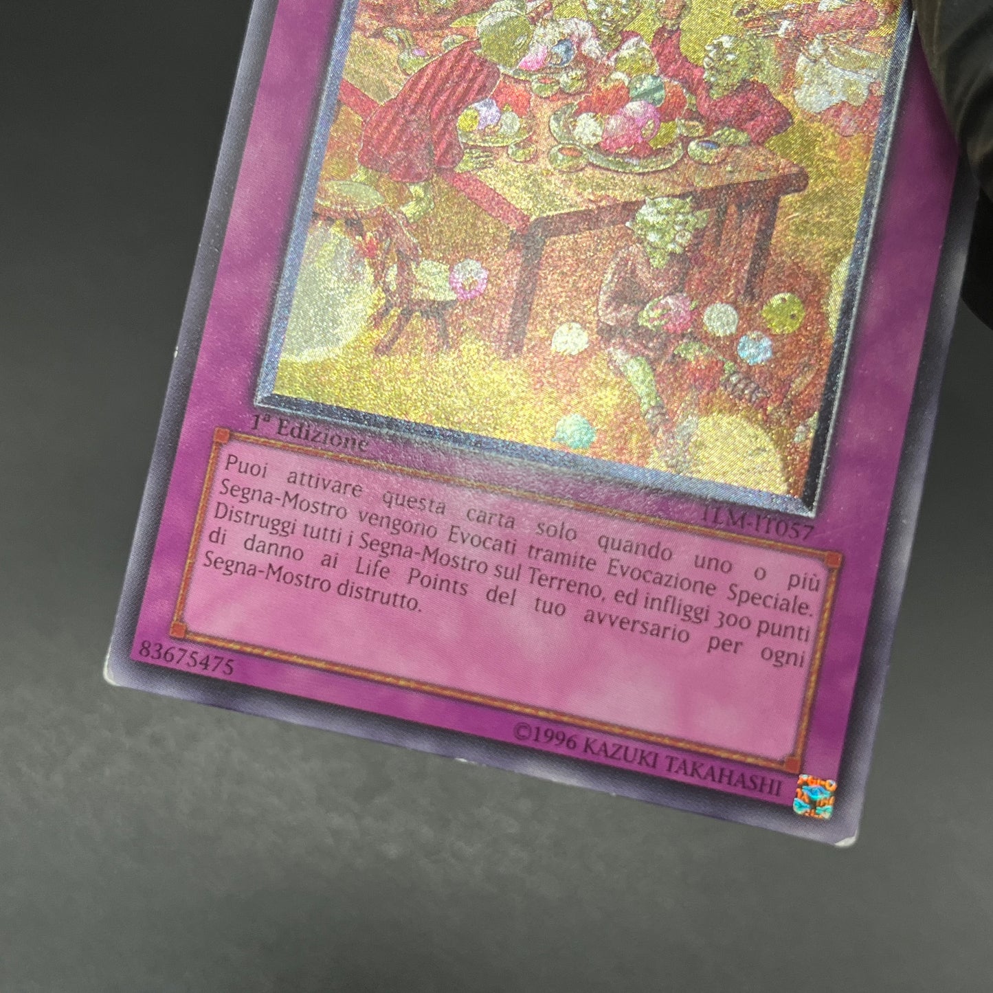 遊戯王　トークン謝肉祭/レリーフ/イタリア/1st/EU版