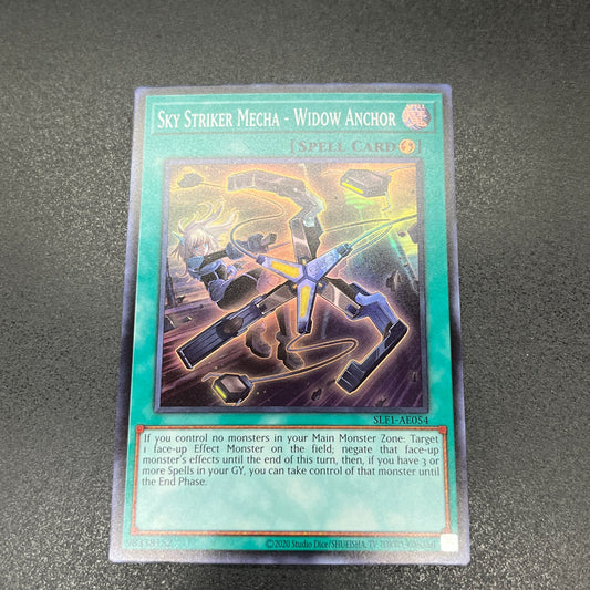 遊戯王　閃刀機－ウィドウアンカー/スーパー/英語/泰亜版