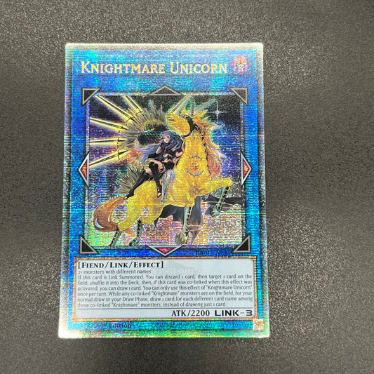 遊戯王　トロイメア・ユニコーン/クオシク/英語/1st/EU版