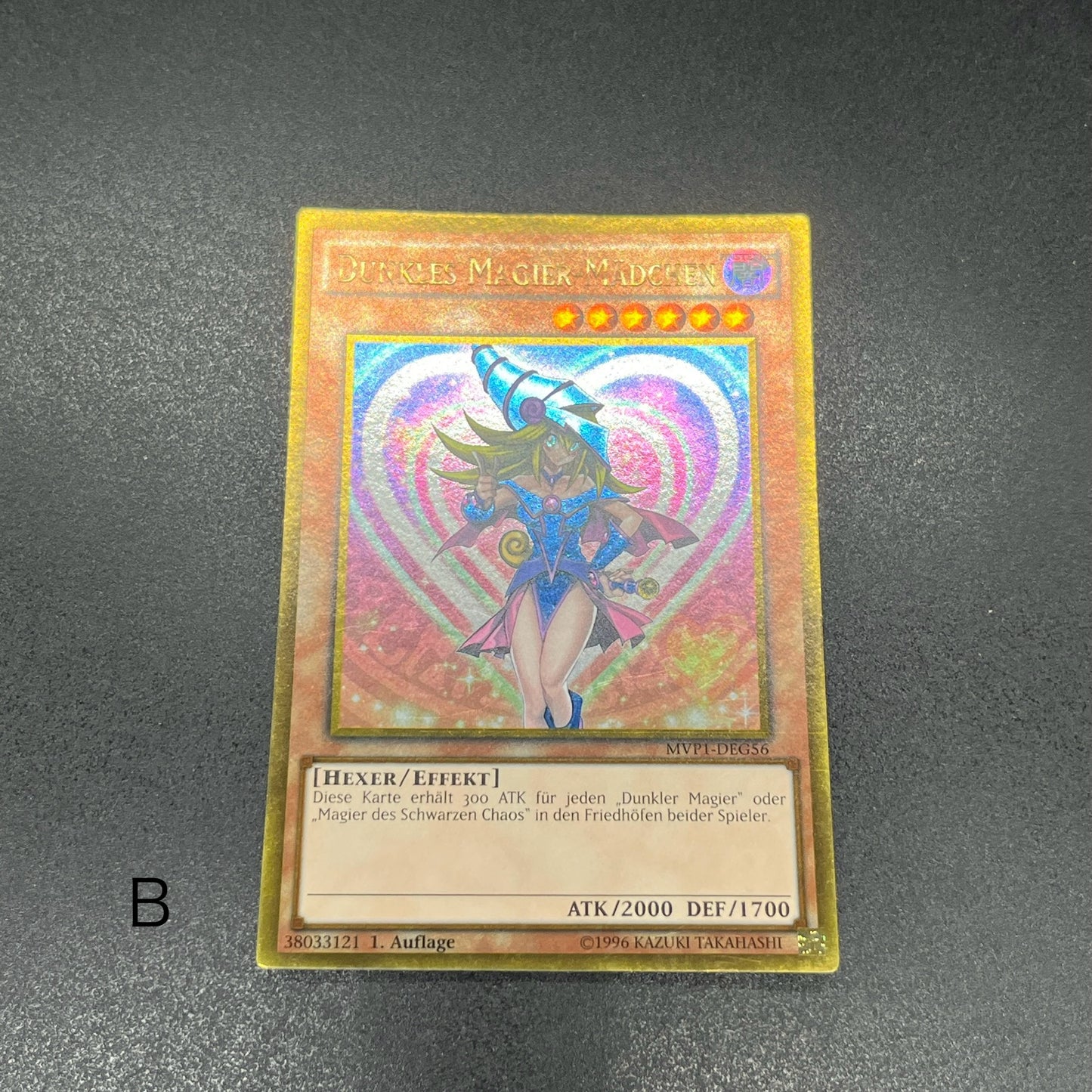 遊戯王　ブラック・マジシャン・ガール/ゴールド/ドイツ/1st/EU