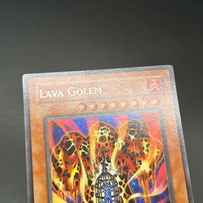 遊戯王　溶岩魔神ラヴァ・ゴーレム/シークレット/英語