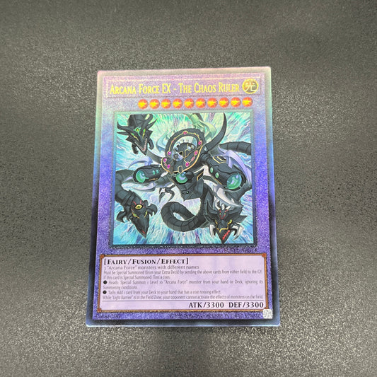 遊戯王　アルカナフォースＥＸ－ＴＨＥ ＣＨＡＯＳ ＲＵＬＥＲ/レリーフ/英語/泰亜版