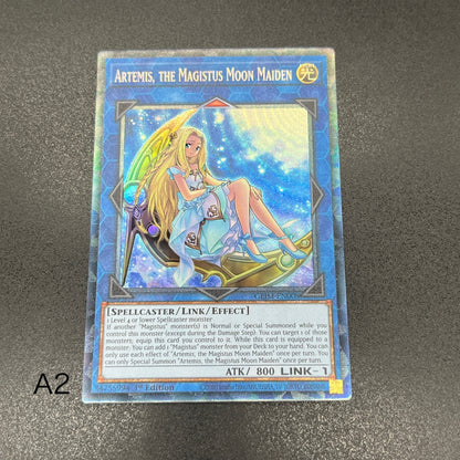 遊戯王　聖魔の乙女アルテミス/コレクターズレア/英語/1st/EU版