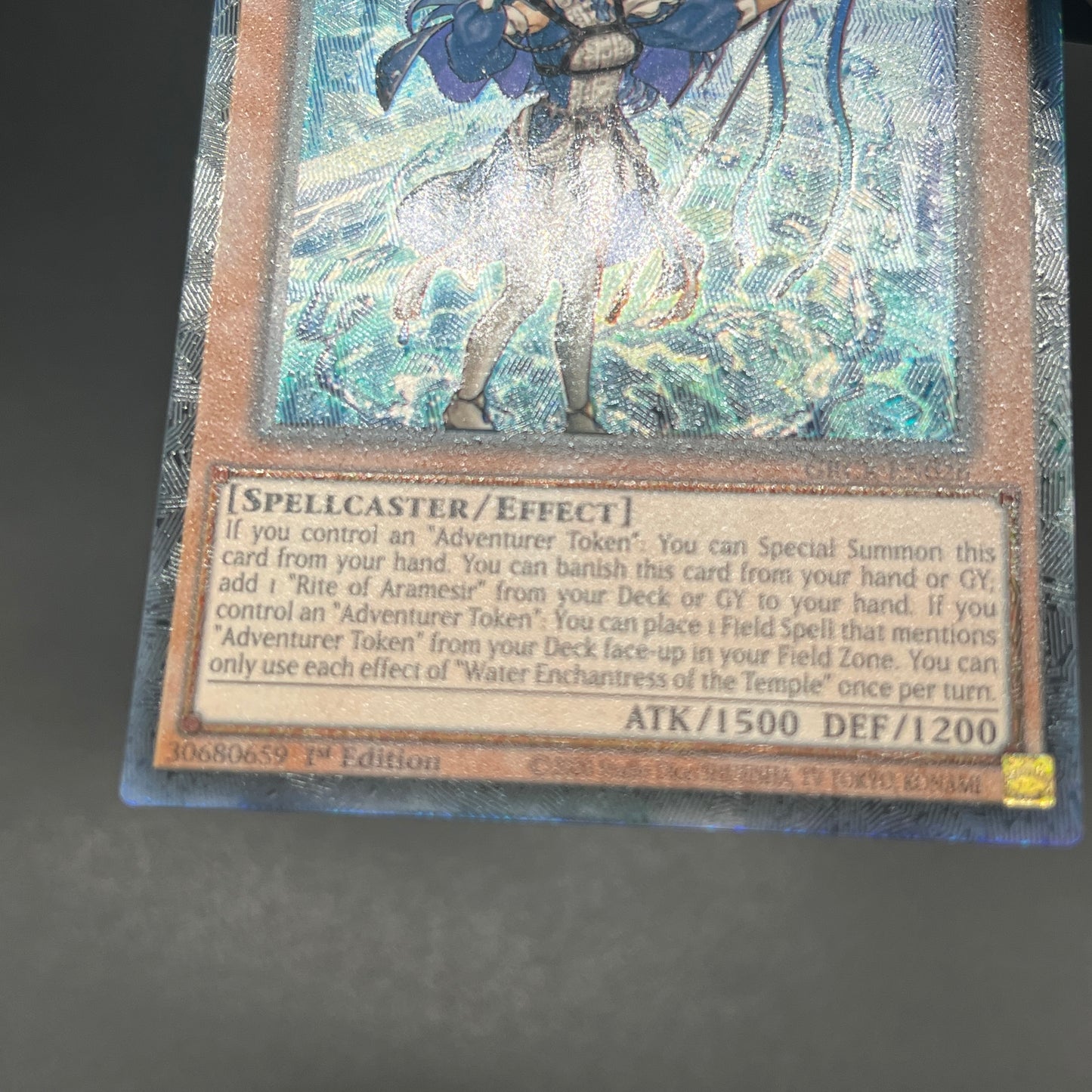 遊戯王　聖殿の水遣い/コレクターズ/英語/1st/EU版