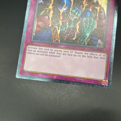 遊戯王　スキルドレイン/レリーフ/英語/EU版