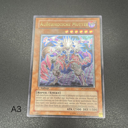 遊戯王　エーリアン・マザー/レリーフ/ドイツ語/1st/EU