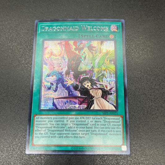 遊戯王　ドラゴンメイドのお出迎え/シークレット/英語/泰亜版