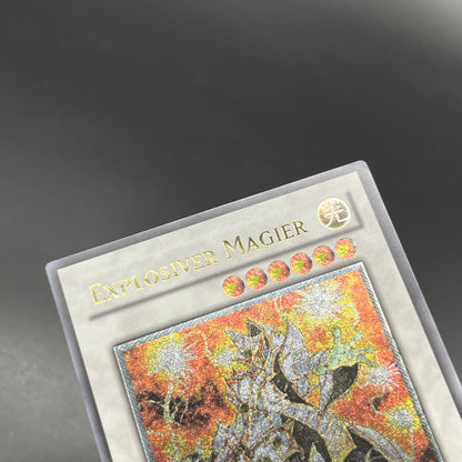 遊戯王　エクスプローシブ・マジシャン/レリーフ/ドイツ/EU版