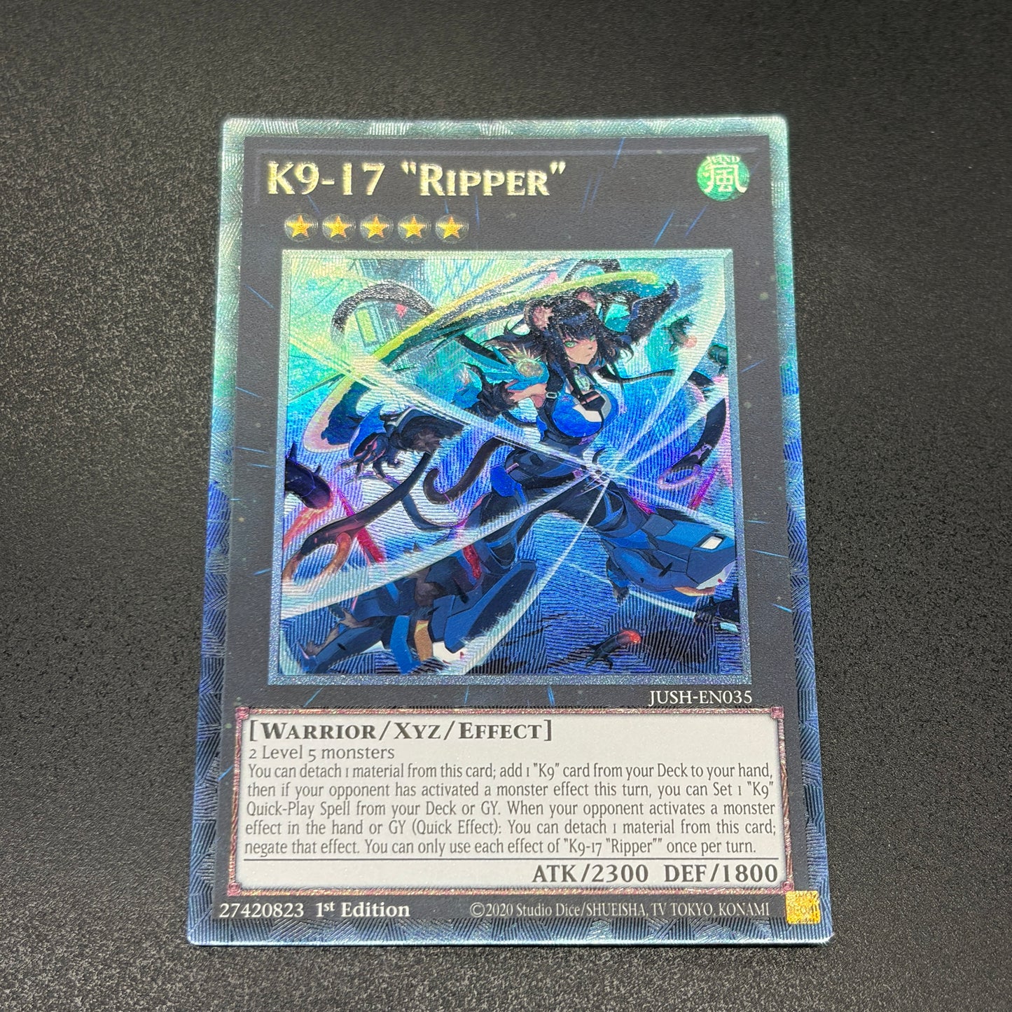遊戯王　Ｋ９－１７号 “Ｒｉｐｐｅｒ”/コレクターズ/英語/EU版