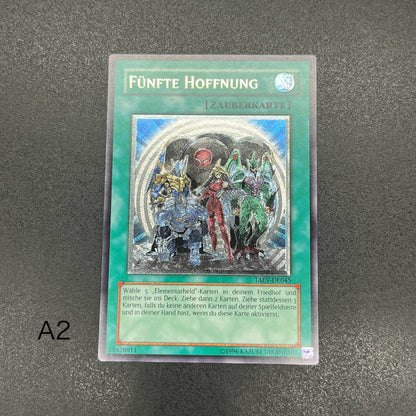 遊戯王　ホープ・オブ・フィフス/レリーフ/ドイツ語/EU版