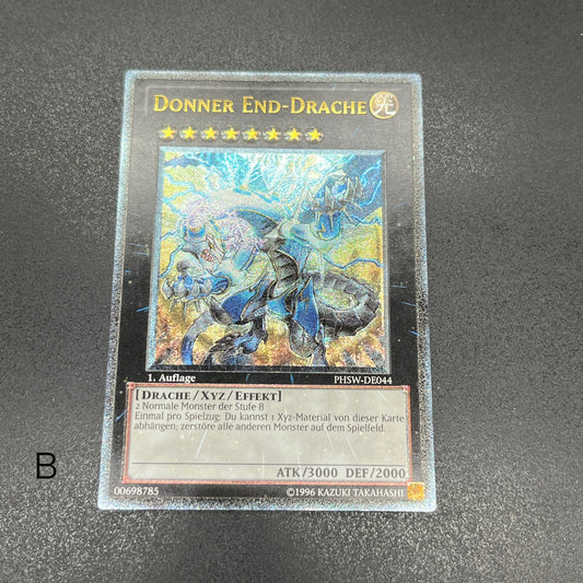 遊戯王　サンダー・エンド・ドラゴン/レリーフ/ドイツ/1st/EU版