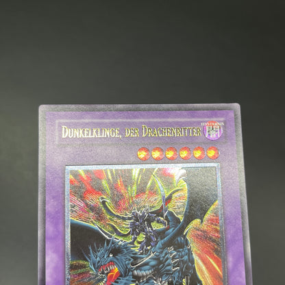 遊戯王　闇魔界の竜騎士 ダークソード/レリーフ/ドイツ語/EU