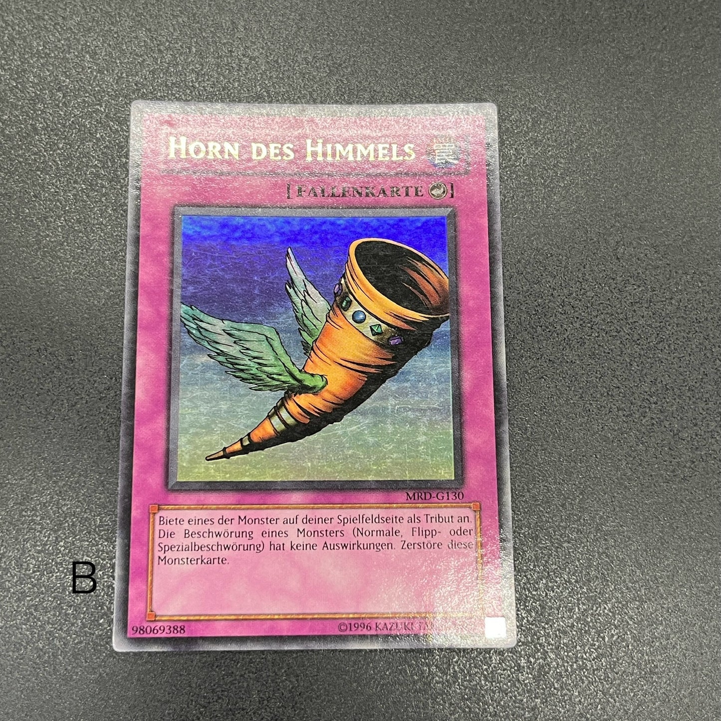 遊戯王　昇天の角笛/ウルトラ/ドイツ/EU版