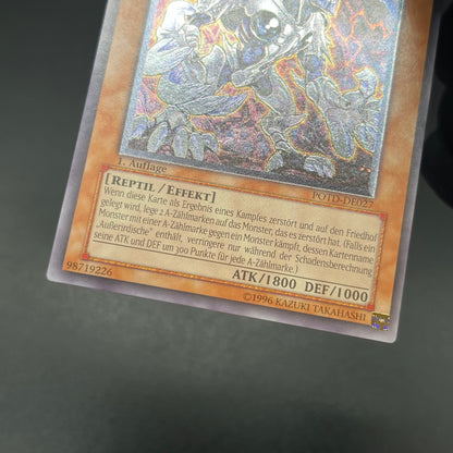 遊戯王　エーリアン・ウォリアー/レリーフ/ドイツ/1st/EU版