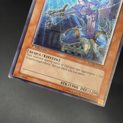 遊戯王　アトランティスの戦士/レリーフ/イタリア/1st/EU版