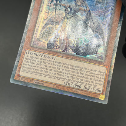 遊戯王　白銀の城のラビュリンス/コレクターズレア/英語/1st/EU版