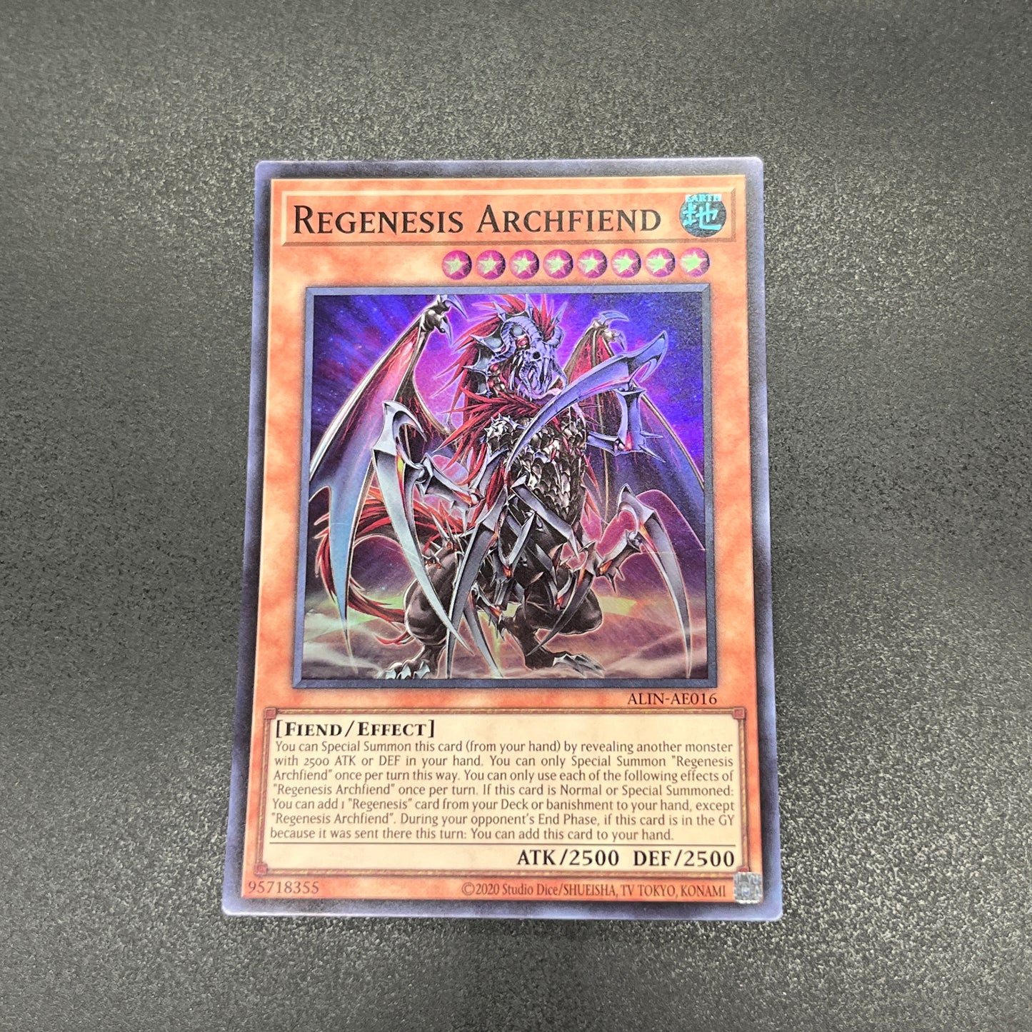 遊戯王　再世の魔神 ベミドバル/スーパー/英語/泰亜版