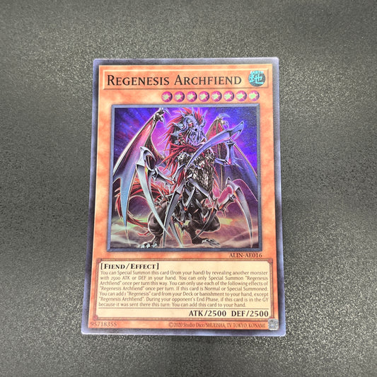 遊戯王　再世の魔神 ベミドバル/スーパー/英語/泰亜版