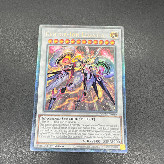 遊戯王　騎士皇レガーティア/コレクターズ/英語/1st/EU版