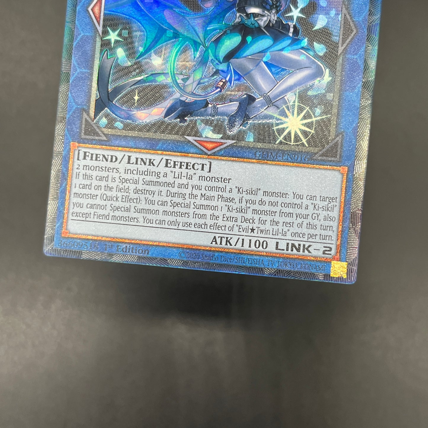 遊戯王　Ｅｖｉｌ★Ｔｗｉｎ リィラ/コレクターズ/英語/1st/EU