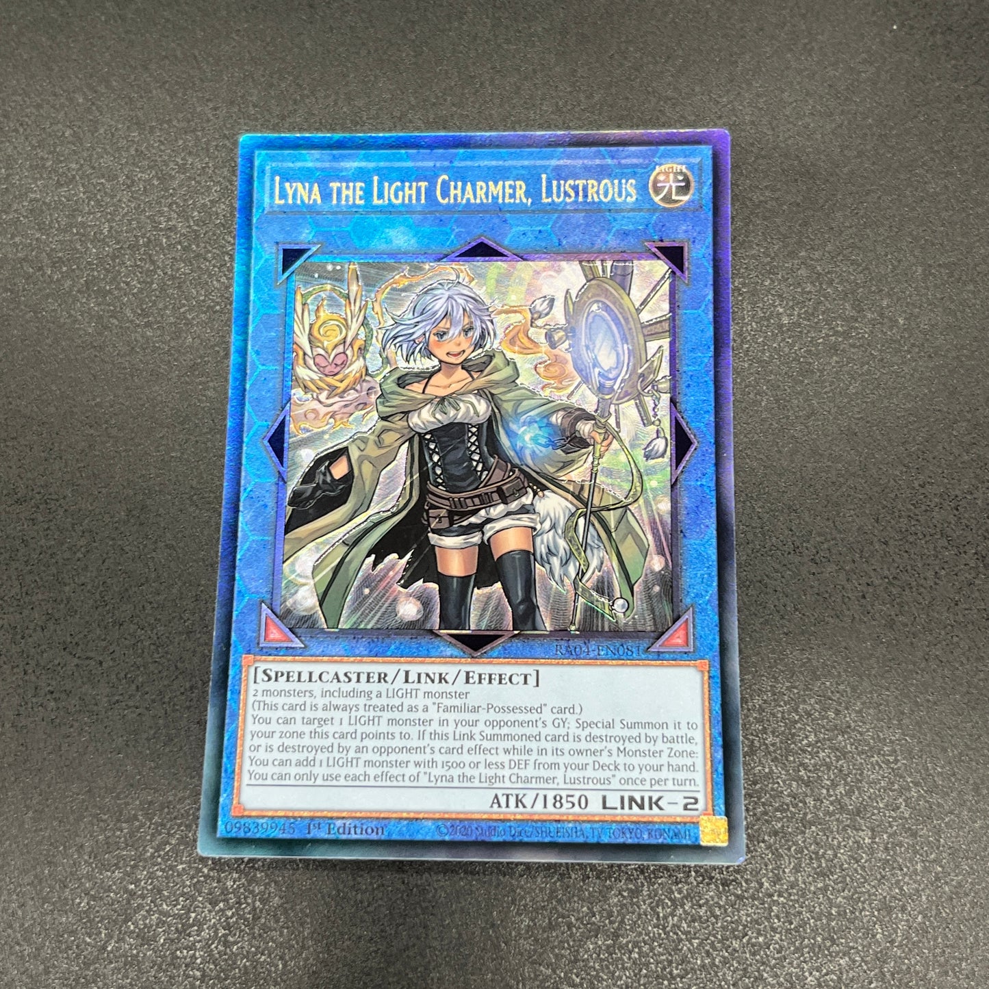 遊戯王　照耀の光霊使いライナ/レリーフ/英語/1st/EU