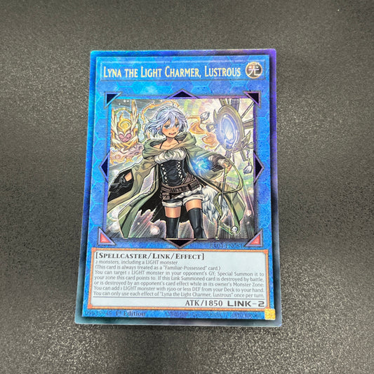 遊戯王　照耀の光霊使いライナ/レリーフ/英語/1st/EU