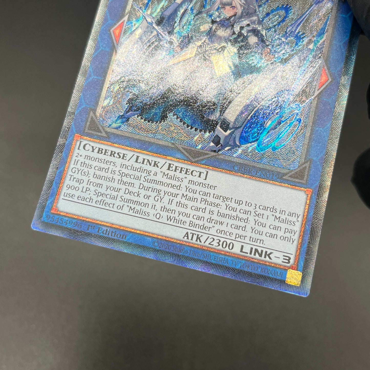 遊戯王　Ｍ∀ＬＩＣＥ＜Ｑ＞ＷＨＩＴＥ ＢＩＮＤＥＲ/コレクターズ/英語/1st/EU