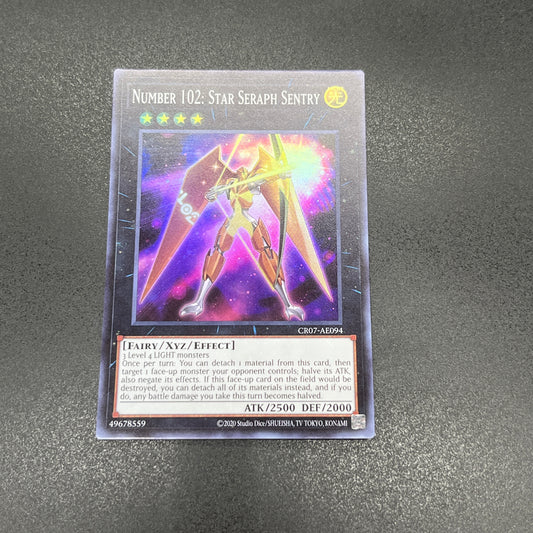 遊戯王　Ｎｏ.１０２ 光天使グローリアス・ヘイロー/スーパー/英語/泰亜版