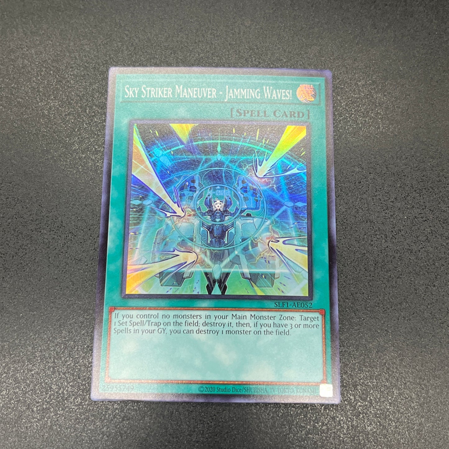 遊戯王　閃刀術式－ジャミングウェーブ/スーパー/英語/泰亜版