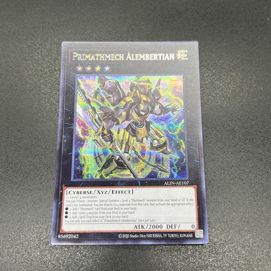 遊戯王　塊斬機ダランベルシアン/シークレット/英語/泰亜版