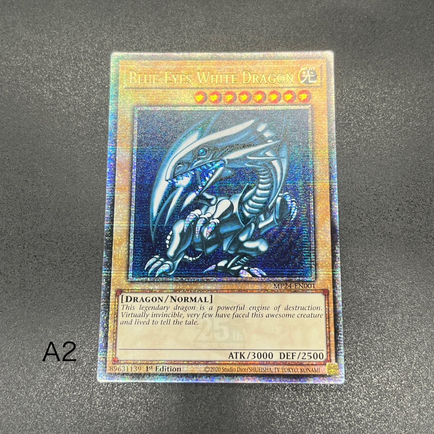 遊戯王　青眼の白龍/クオシク/英語/1st/EU版