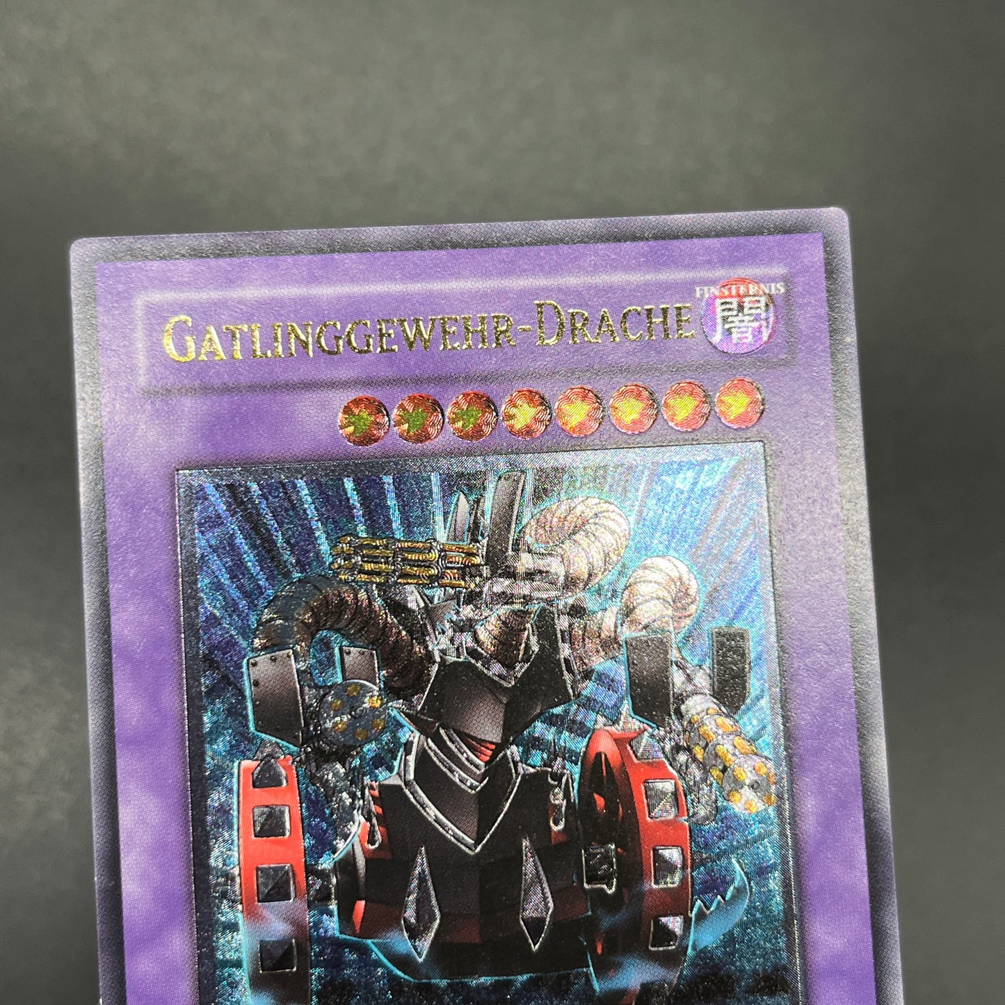 遊戯王　ガトリング・ドラゴン/レリーフ/ドイツ語/EU版
