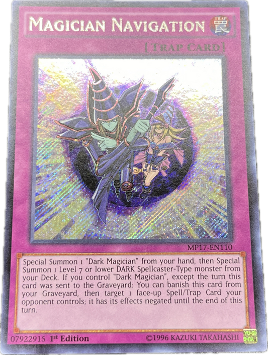 遊戯王　マジシャンズ・ナビゲート/シークレット/英語/1st