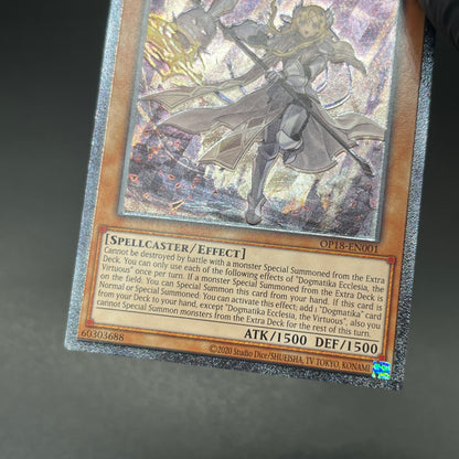 遊戯王　教導の聖女エクレシア/レリーフ/英語/EU版