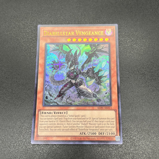 遊戯王　断罪のディアベルスター/ウルトラ/英語/泰亜版