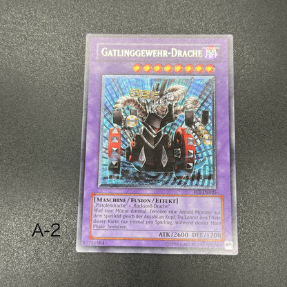 遊戯王　ガトリング・ドラゴン/レリーフ/ドイツ語/EU版