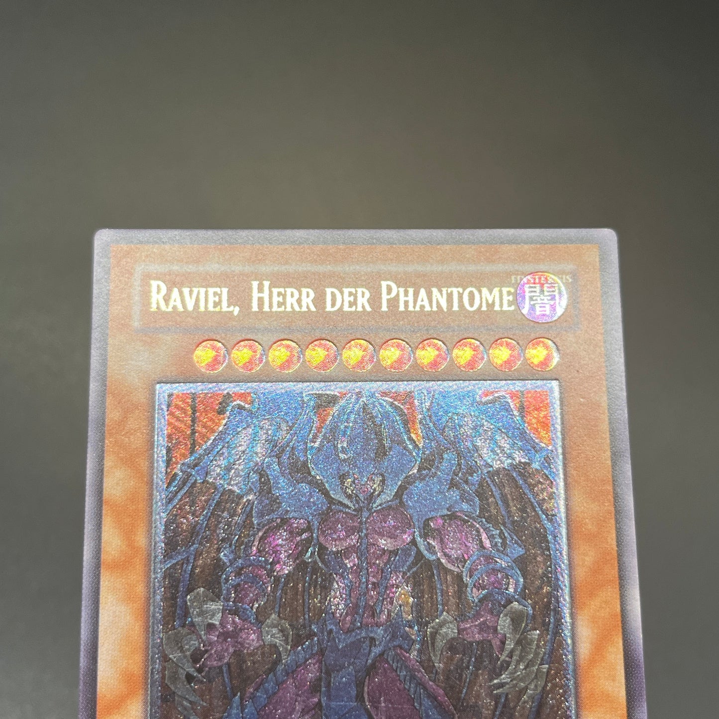 遊戯王　幻魔王ラビエル/レリーフ/ドイツ語/EU版