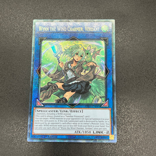 遊戯王　蒼翠の風霊使いウィン/コレクターズ/英語/1st/EU