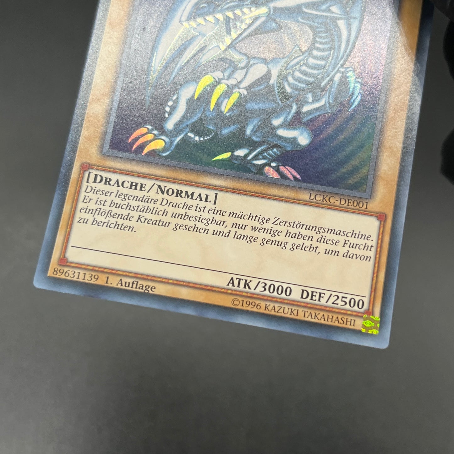 遊戯王　青眼の白龍/ウルトラ/ドイツ/1st/EU版