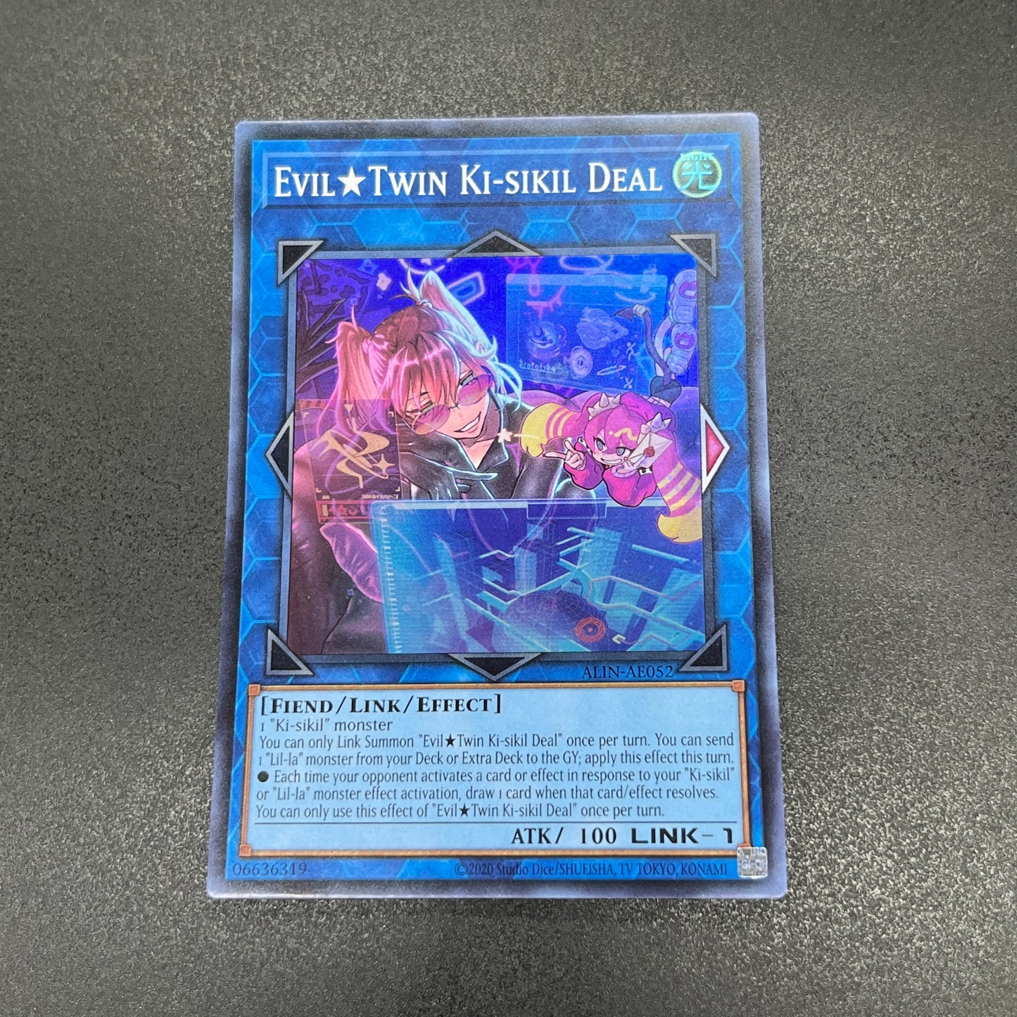 遊戯王　Ｅｖｉｌ★Ｔｗｉｎ キスキル・ディール/スーパー/英語/泰亜版