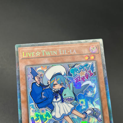 遊戯王　Ｌｉｖｅ☆Ｔｗｉｎ リィラ/コレクターズレア/英語/1st/EU版