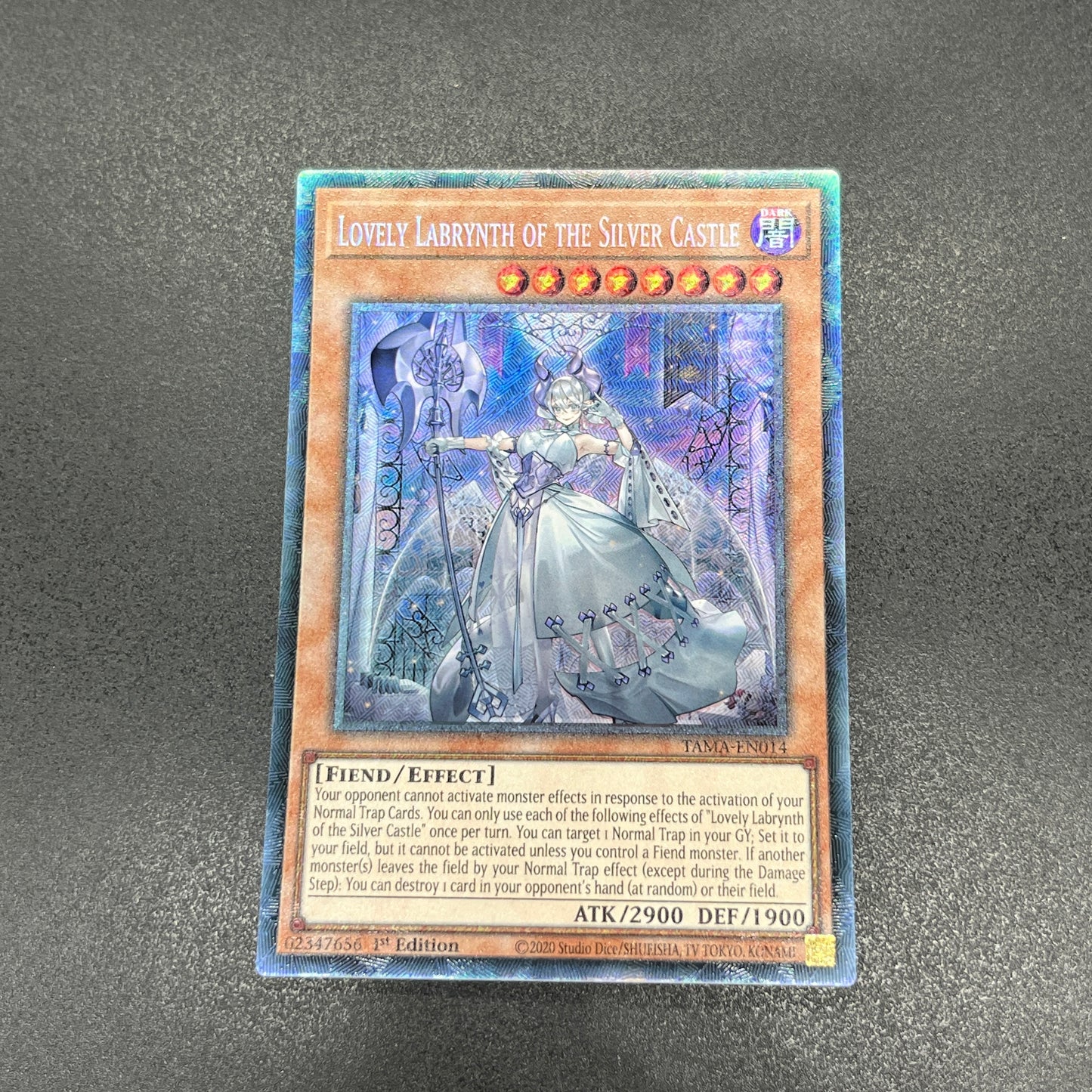 遊戯王　白銀の城のラビュリンス/コレクターズレア/英語/1st/EU版