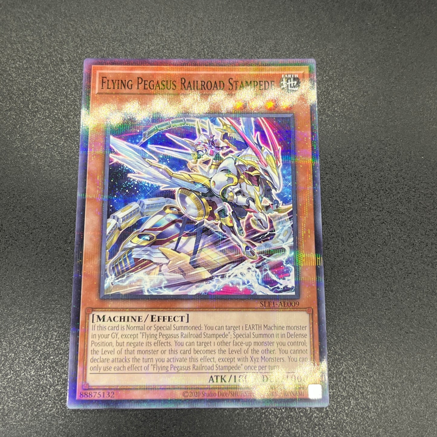 遊戯王　爆走軌道フライング・ペガサス/パラレル/英語/泰亜版