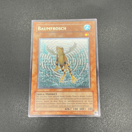 遊戯王　黄泉ガエル/レリーフ/ドイツ語/EU版