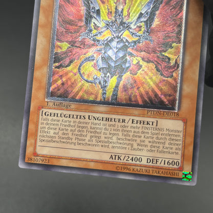 遊戯王　ダーク・ネフティス/レリーフ/ドイツ語/1st/EU版