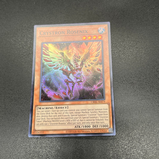 遊戯王　水晶機巧－ローズニクス/スーパー/英語/泰亜版