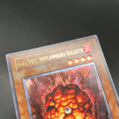 遊戯王　爆炎集合体 ガイヤ・ソウル/レリーフ/ドイツ/EU版