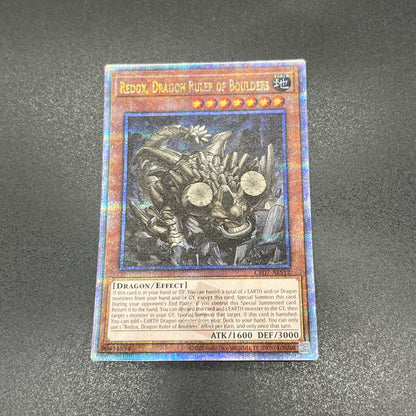 遊戯王　巌征竜－レドックス/クオシク/英語/泰亜版