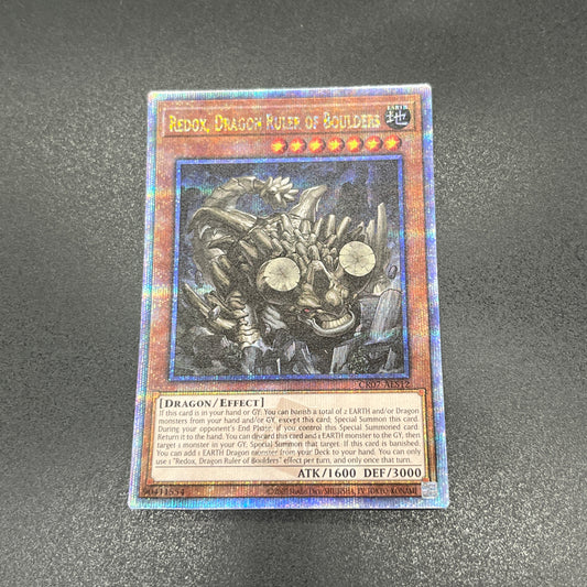 遊戯王　巌征竜－レドックス/クオシク/英語/泰亜版